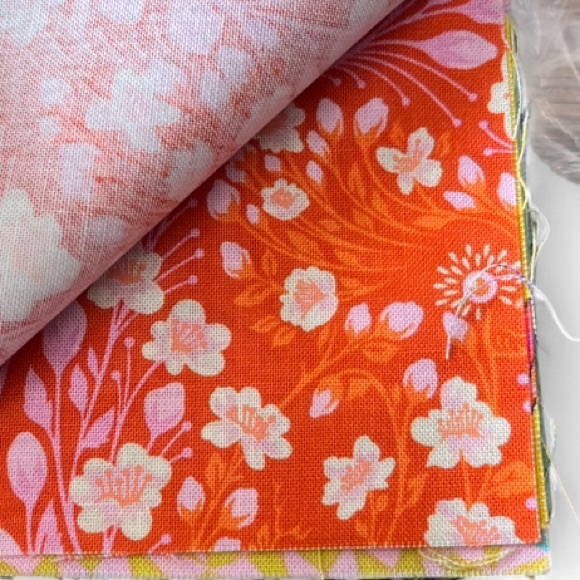 Colorful fabric Free spirit by Tula Pink,Monkey Wrench Layer cake frantic Design - Picture 6 of 8